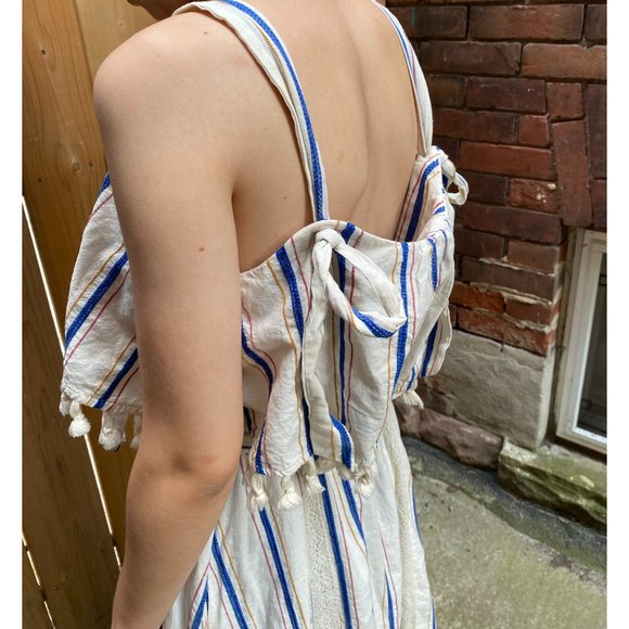 Trovata Striped Dress with Tassles, size XS - Picture 6 of 10
